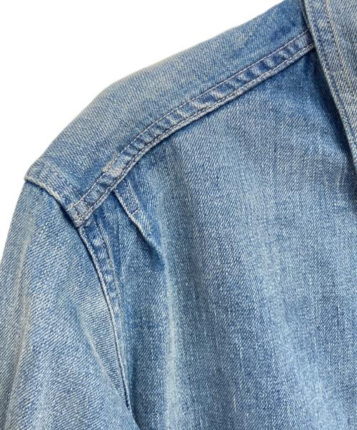 AURALEE（オーラリー）AURALEE (オーラリー) Selvedge Faded Light Denim Blouson インディゴ サイズ:4の古着・服飾アイテム