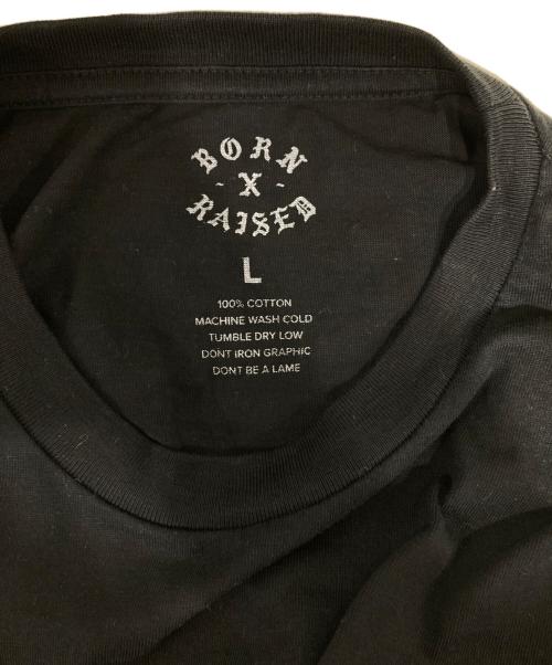 NEIGHBORHOOD（ネイバーフッド）NEIGHBORHOOD (ネイバーフッド) BORN & RAISED . TEE ブラック サイズ:Ｌの古着・服飾アイテム