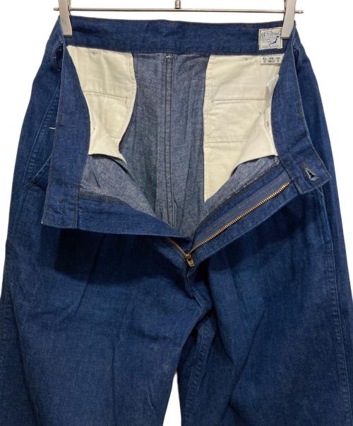 orSlow（オアスロウ）orSlow (オアスロウ) ツータックデニムワイドトラウザーズ インディゴ サイズ:Mの古着・服飾アイテム