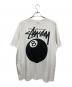 stussy (ステューシー) 8ボールTシャツ ホワイト サイズ:L：6000円