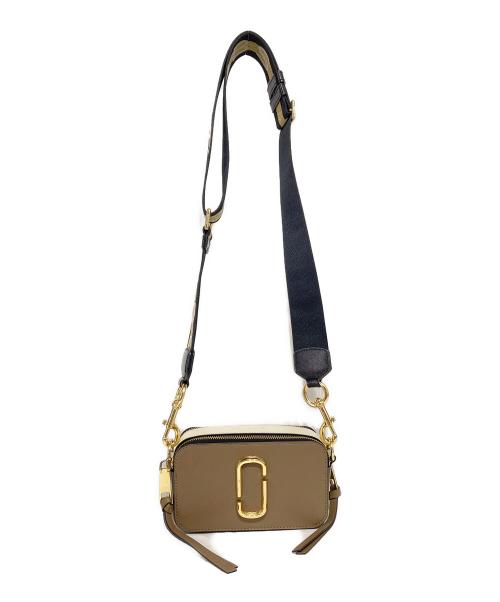 MARC JACOBS（マークジェイコブス）MARC JACOBS (マークジェイコブス) ザ スナップショット ブラウン×ベージュの古着・服飾アイテム