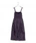 emmi atelier (エミアトリエ) シャーリングワンピ―ス　13WFO242008 パープル：5000円