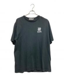 A BATHING APE×UNDEFEATED（アベイシングエイプ）の古着「Tシャツ」｜ブラック