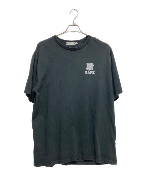 A BATHING APE（アベイシングエイプ）A BATHING APE (アベイシングエイプ) UNDEFEATED Tシャツ ブラック サイズ:2XLの古着・服飾アイテム