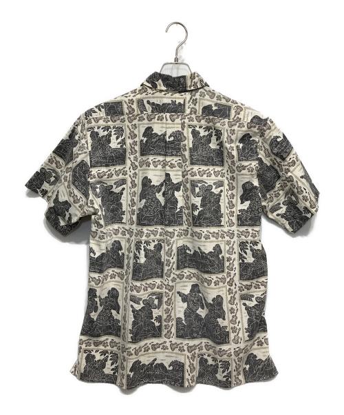 reyn spooner（レイン スプナー）reyn spooner (レイン スプナー) アロハシャツ　 dietrich varez グレー サイズ:Mの古着・服飾アイテム