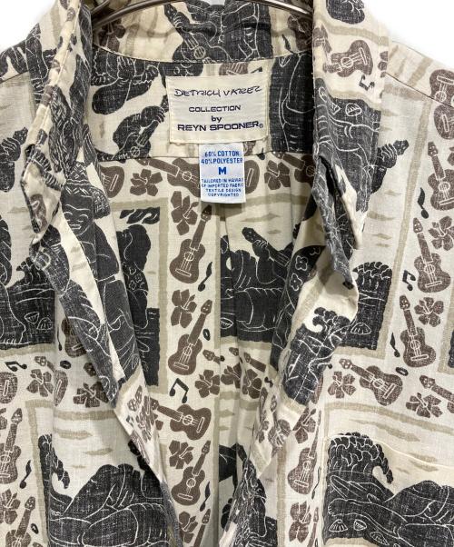 reyn spooner（レイン スプナー）reyn spooner (レイン スプナー) アロハシャツ　 dietrich varez グレー サイズ:Mの古着・服飾アイテム