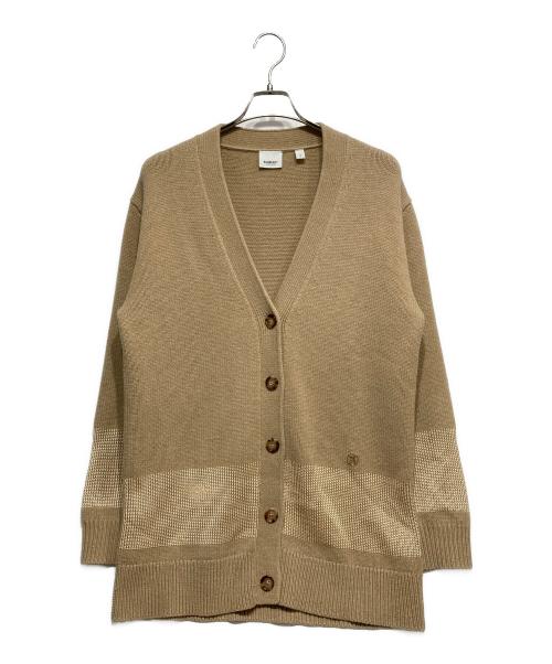 BURBERRY LONDON（バーバリーロンドン）BURBERRY LONDON (バーバリーロンドン) Vネックカーディガン ベージュ サイズ:Sの古着・服飾アイテム