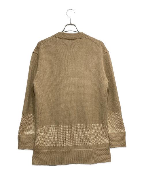 BURBERRY LONDON（バーバリーロンドン）BURBERRY LONDON (バーバリーロンドン) Vネックカーディガン ベージュ サイズ:Sの古着・服飾アイテム