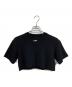 Off-White（オフホワイト）の古着「OFFロゴショートTシャツ　OWAA081R21JER001」｜ブラック