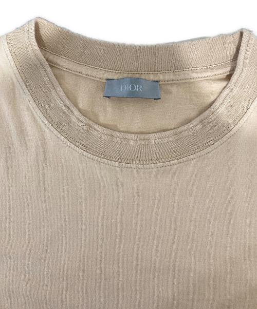 Dior（ディオール）Dior (ディオール) CD ICON T-SHIRT　413J650A0862 ベージュ サイズ:Ｌの古着・服飾アイテム
