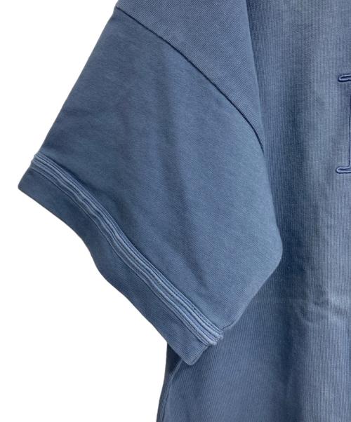 Dior（ディオール）Dior (ディオール) STONE ISLAND (ストーンアイランド) ロゴエンブロイダリーTシャツ　493J638A0554 ブルー サイズ:Ｓの古着・服飾アイテム