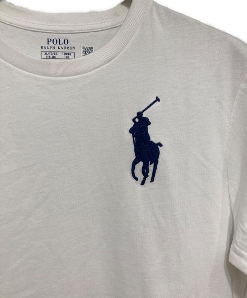 POLO RALPH LAUREN（ポロ・ラルフローレン）POLO RALPH LAUREN (ポロ・ラルフローレン) ビッグポニーTシャツ ホワイト サイズ:ＸＬの古着・服飾アイテム