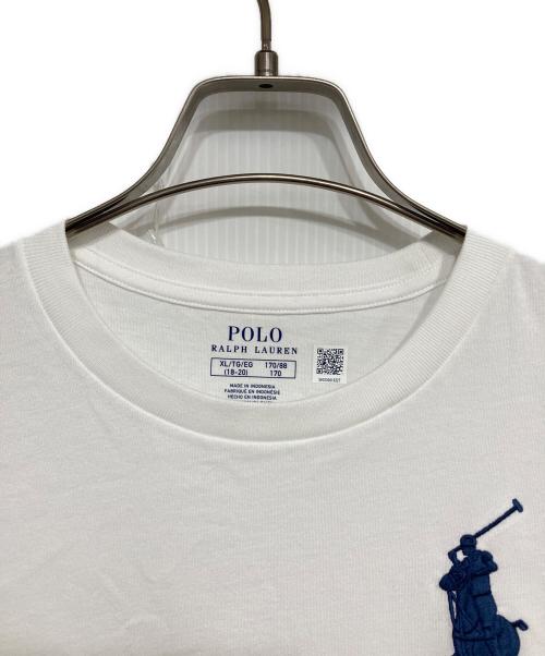 POLO RALPH LAUREN（ポロ・ラルフローレン）POLO RALPH LAUREN (ポロ・ラルフローレン) ビッグポニーTシャツ ホワイト サイズ:ＸＬの古着・服飾アイテム
