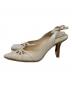 JIMMY CHOO (ジミーチュウ) パンプス ベージュ サイズ:361/2：6000円