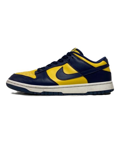 NIKE（ナイキ）NIKE (ナイキ) スニーカー イエロー×ネイビー サイズ:27.0の古着・服飾アイテム