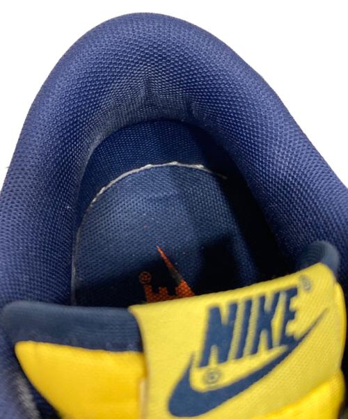 NIKE（ナイキ）NIKE (ナイキ) スニーカー イエロー×ネイビー サイズ:27.0の古着・服飾アイテム
