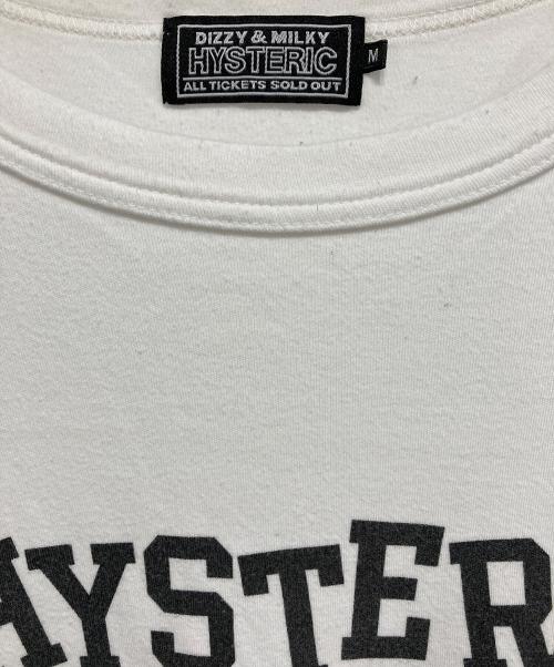 Hysteric Glamour（ヒステリックグラマー）Hysteric Glamour (ヒステリックグラマー) Tシャツ　02213CT07 ホワイト サイズ:Mの古着・服飾アイテム