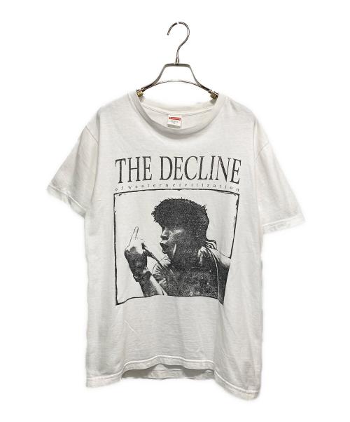 SUPREME（シュプリーム）SUPREME (シュプリーム) Decline of Western Civilization Tee ホワイト サイズ:Sの古着・服飾アイテム