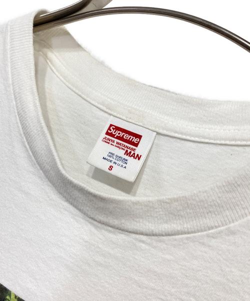 SUPREME（シュプリーム）Supreme (シュプリーム) COMME des GARCONS JUNYA WATANABE MAN (コムデギャルソンジュンヤワタナベマン) Nature Tee ホワイト サイズ:Sの古着・服飾アイテム