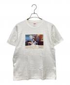 united athleユナイテッドアスレ）の古着「フォトTシャツ(ご用ですか？)」｜ホワイト
