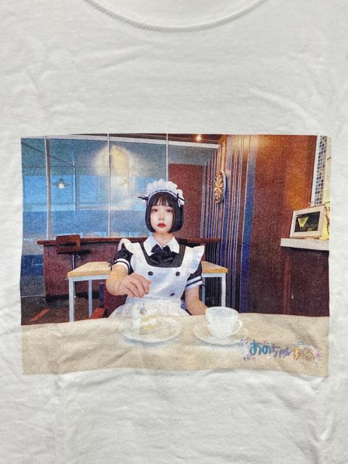 united athle（ユナイテッドアスレ）united athle (ユナイテッドアスレ) フォトTシャツ(ご用ですか？) ホワイト サイズ:Lの古着・服飾アイテム
