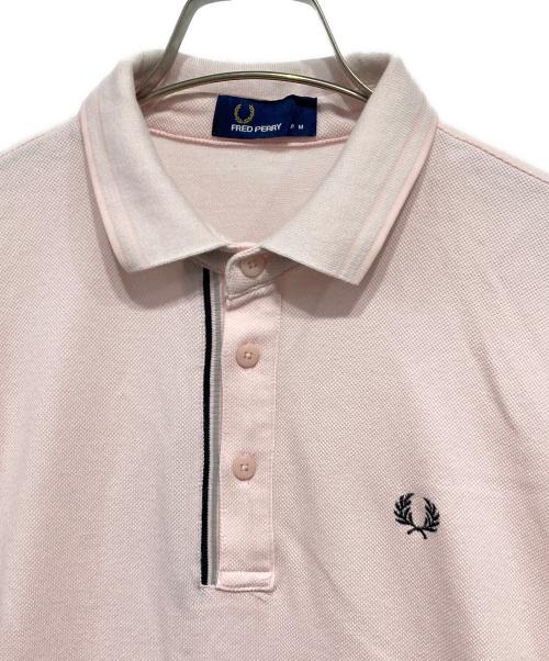 FRED PERRY（フレッドペリー）FRED PERRY (フレッドペリー) ポロシャツ ピンク サイズ:Mの古着・服飾アイテム