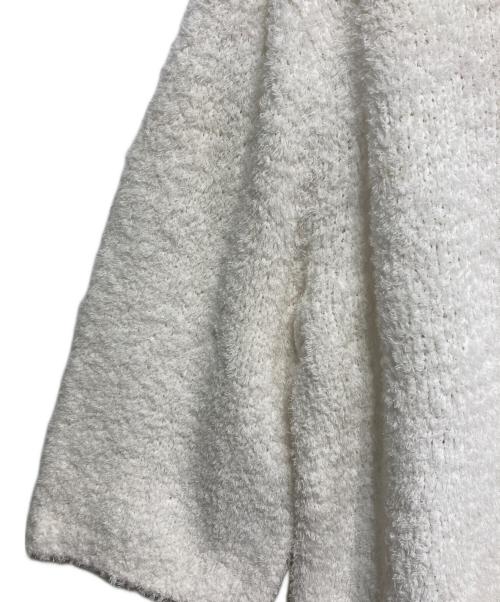 LOEFF（ロエフ）LOEFF (ロエフ) プードルクルーネックニット　8813-106-0043 ホワイト サイズ:-の古着・服飾アイテム