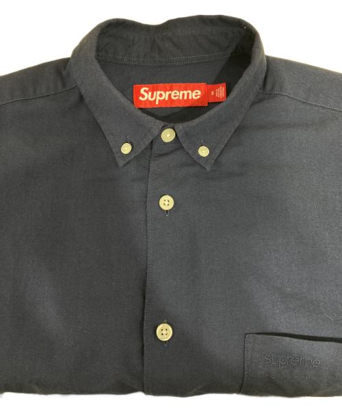 SUPREME（シュプリーム）Supreme (シュプリーム) 23SS Loose Fit S S Oxford Shirt ネイビー サイズ:Ｓの古着・服飾アイテム