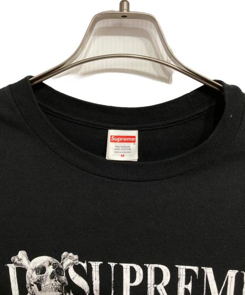 SUPREME（シュプリーム）Supreme (シュプリーム) Skull Tee　25FW ブラック サイズ:Ｍの古着・服飾アイテム