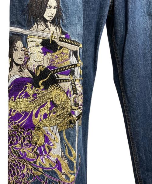 DIVINE RETRIBUTION（ディヴァイン レトゥリビューション）DIVINE RETRIBUTION (ディヴァイン レトゥリビューション) デニムパンツ　262273 インディゴ サイズ:36の古着・服飾アイテム