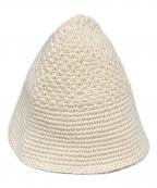 kijima takayukiキジマタカユキ）の古着「HAND KNIT SAILOR HAT/ハンドニットセーラーハット　KN-232802」｜ベージュ