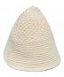 kijima takayuki（キジマタカユキ）の古着「HAND KNIT SAILOR HAT/ハンドニットセーラーハット　KN-232802」｜ベージュ