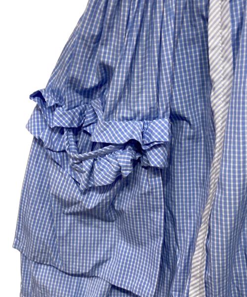 TAO COMME des GARCONS（タオ コムデギャルソン）TAO COMME des GARCONS (タオ コムデギャルソン) 切替ワンピース ブルー サイズ:Sの古着・服飾アイテム