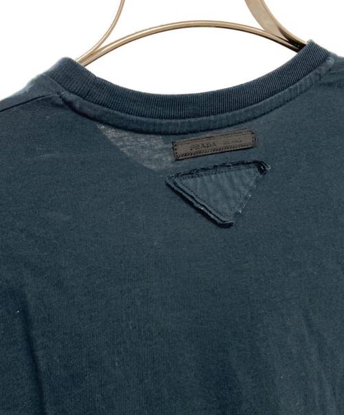 PRADA（プラダ）PRADA (プラダ) Tシャツ ネイビー サイズ:Ｓの古着・服飾アイテム