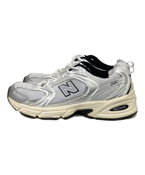 NEW BALANCE（ニューバランス）NEW BALANCE (ニューバランス) MR530TA ホワイト×シルバー サイズ:24.5cmの古着・服飾アイテム