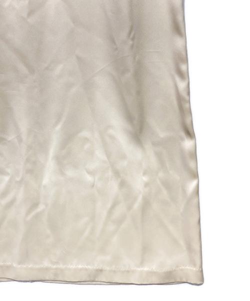 ETRE TOKYO（エトレトウキョウ）ETRE TOKYO (エトレトウキョウ) SATIN MAXI OP アイボリー サイズ:Sの古着・服飾アイテム