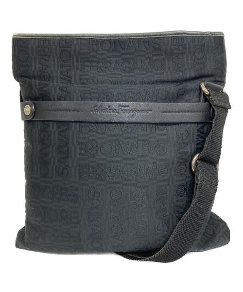 Salvatore Ferragamo（サルヴァトーレ フェラガモ）Salvatore Ferragamo (サルヴァトーレ フェラガモ) ショルダーバッグ ブラックの古着・服飾アイテム