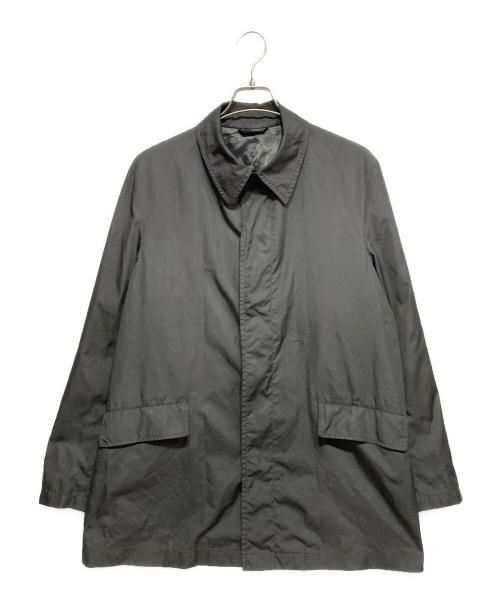 A.A.R yohji yamamoto（アール ヨウジヤマモト）A.A.R yohji yamamoto (アール ヨウジヤマモト) ステンカラーコート ブラック サイズ:Lの古着・服飾アイテム