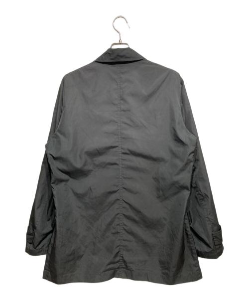 A.A.R yohji yamamoto（アール ヨウジヤマモト）A.A.R yohji yamamoto (アール ヨウジヤマモト) ステンカラーコート ブラック サイズ:Lの古着・服飾アイテム