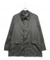 A.A.R yohji yamamoto（アール ヨウジヤマモト）の古着「ステンカラーコート」｜ブラック