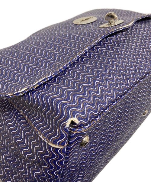 zanellato（ザネラート）zanellato (ザネラート) 2WAYバッグ ブルーの古着・服飾アイテム