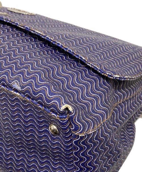 zanellato（ザネラート）zanellato (ザネラート) 2WAYバッグ ブルーの古着・服飾アイテム