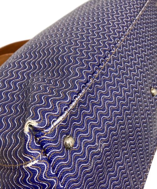 zanellato（ザネラート）zanellato (ザネラート) 2WAYバッグ ブルーの古着・服飾アイテム