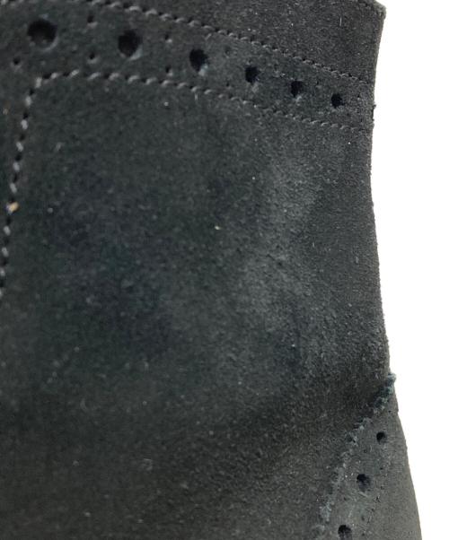 berwick（バーウィック）berwick (バーウィック) ウィングチップブーツ ブラック サイズ:7の古着・服飾アイテム