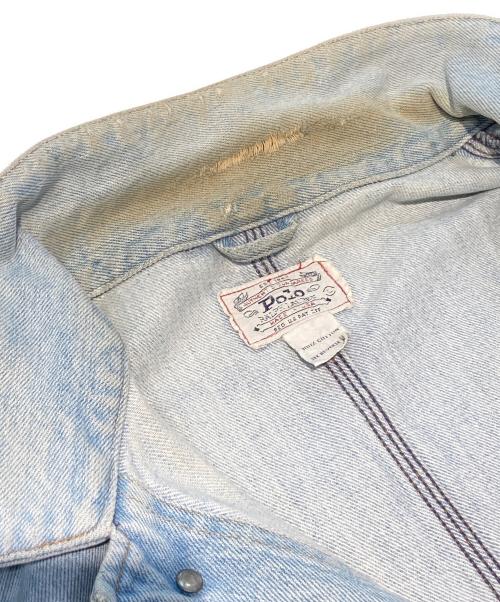 POLO RALPH LAUREN（ポロ・ラルフローレン）POLO RALPH LAUREN (ポロ・ラルフローレン) 80-90’sデニムジャケット インディゴ サイズ:-の古着・服飾アイテム