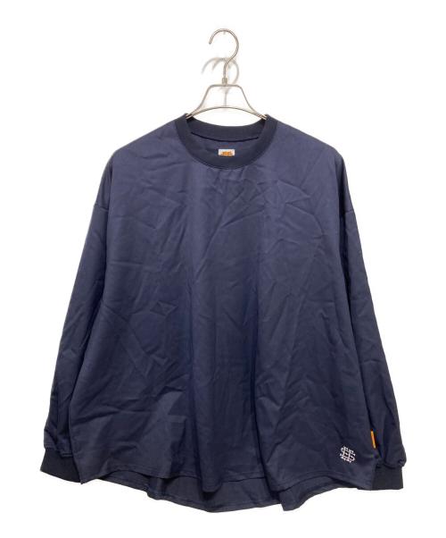 SEESEE（シーシー）SEESEE (シーシー) ウールポリカットソー ネイビー サイズ:Mの古着・服飾アイテム