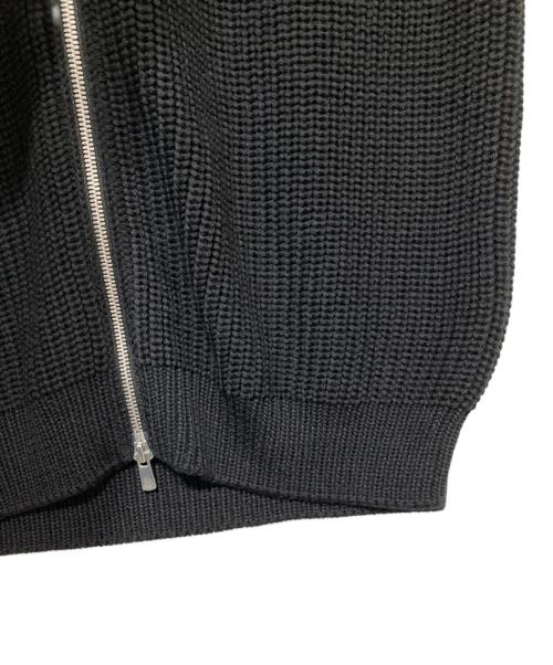 BATONER（バトナ―）BATONER (バトナ―) SIGNATURE DRIVERS KNIT ブラック サイズ:2の古着・服飾アイテム