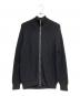 BATONER（バトナ―）の古着「SIGNATURE DRIVERS KNIT」｜ブラック