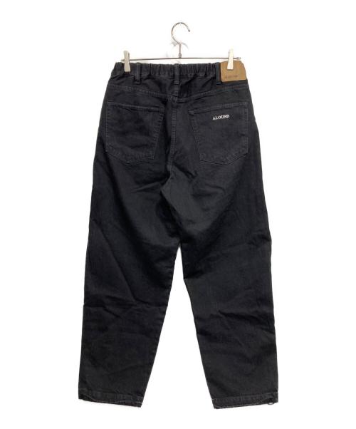 ALOUND（アラウンド）ALOUND (アラウンド) デニムパンツ ブラック サイズ:Mの古着・服飾アイテム