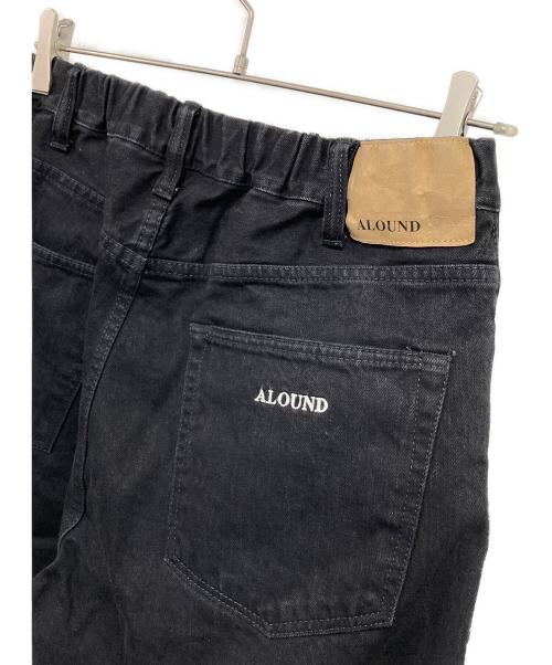 ALOUND（アラウンド）ALOUND (アラウンド) デニムパンツ ブラック サイズ:Mの古着・服飾アイテム